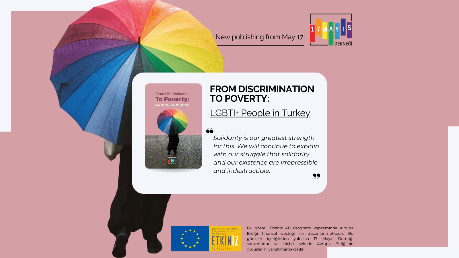 New Report: "From Discrimination to Poverty: LGBTI+'s in Turkey" - May 17 Association