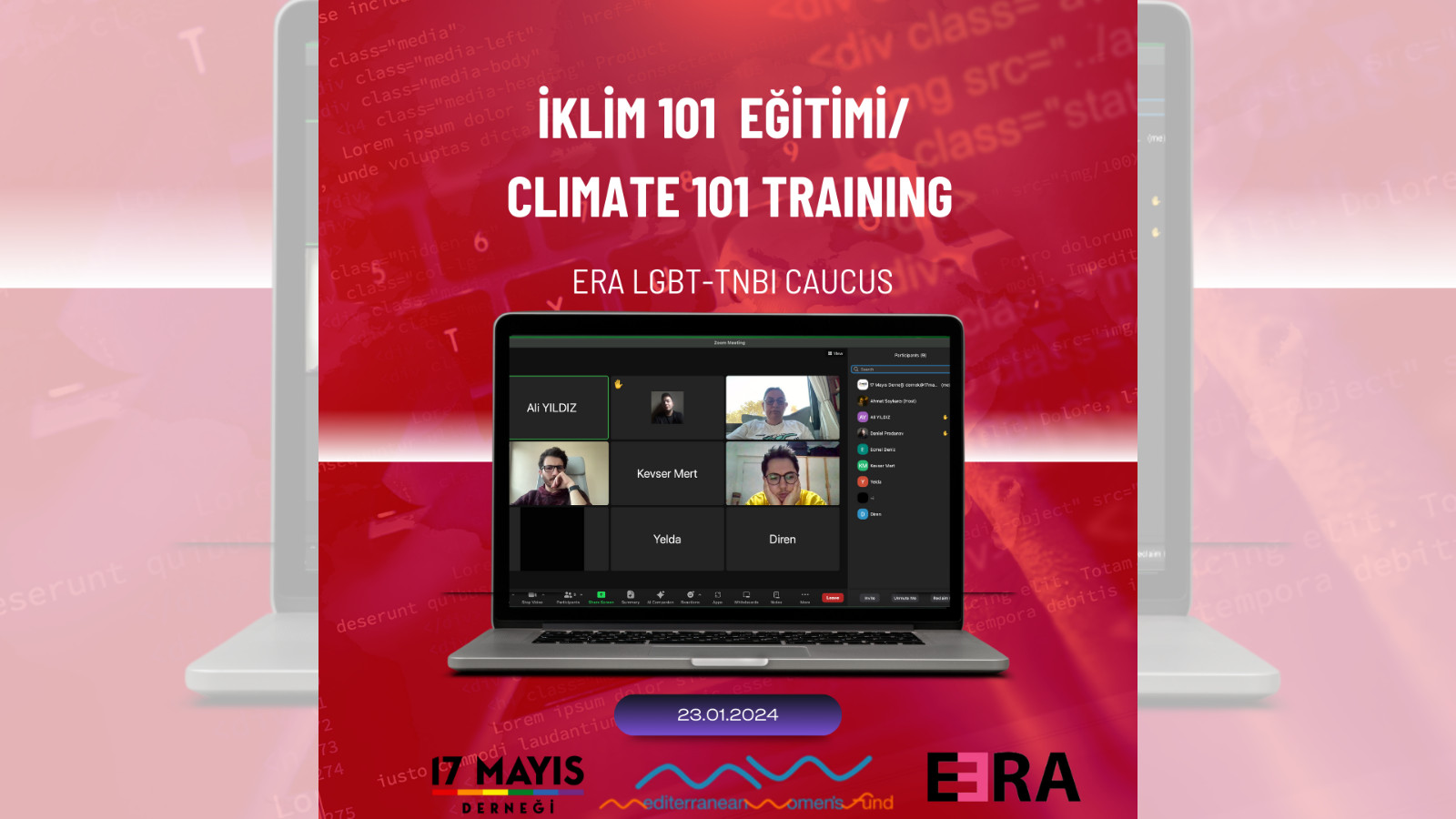 The May 17 Association provided Climate 101 training to ERA LGBTI - May 17 Association